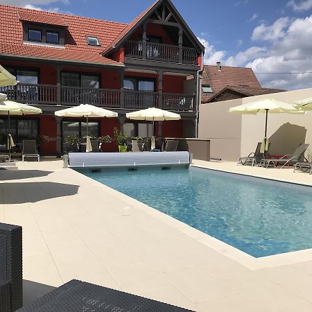 Au Soleil, Hotel Restaurant & Spa Valff ภายนอก รูปภาพ