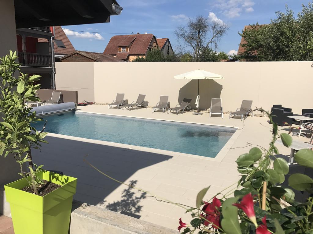 Au Soleil, Hotel Restaurant & Spa Valff ภายนอก รูปภาพ
