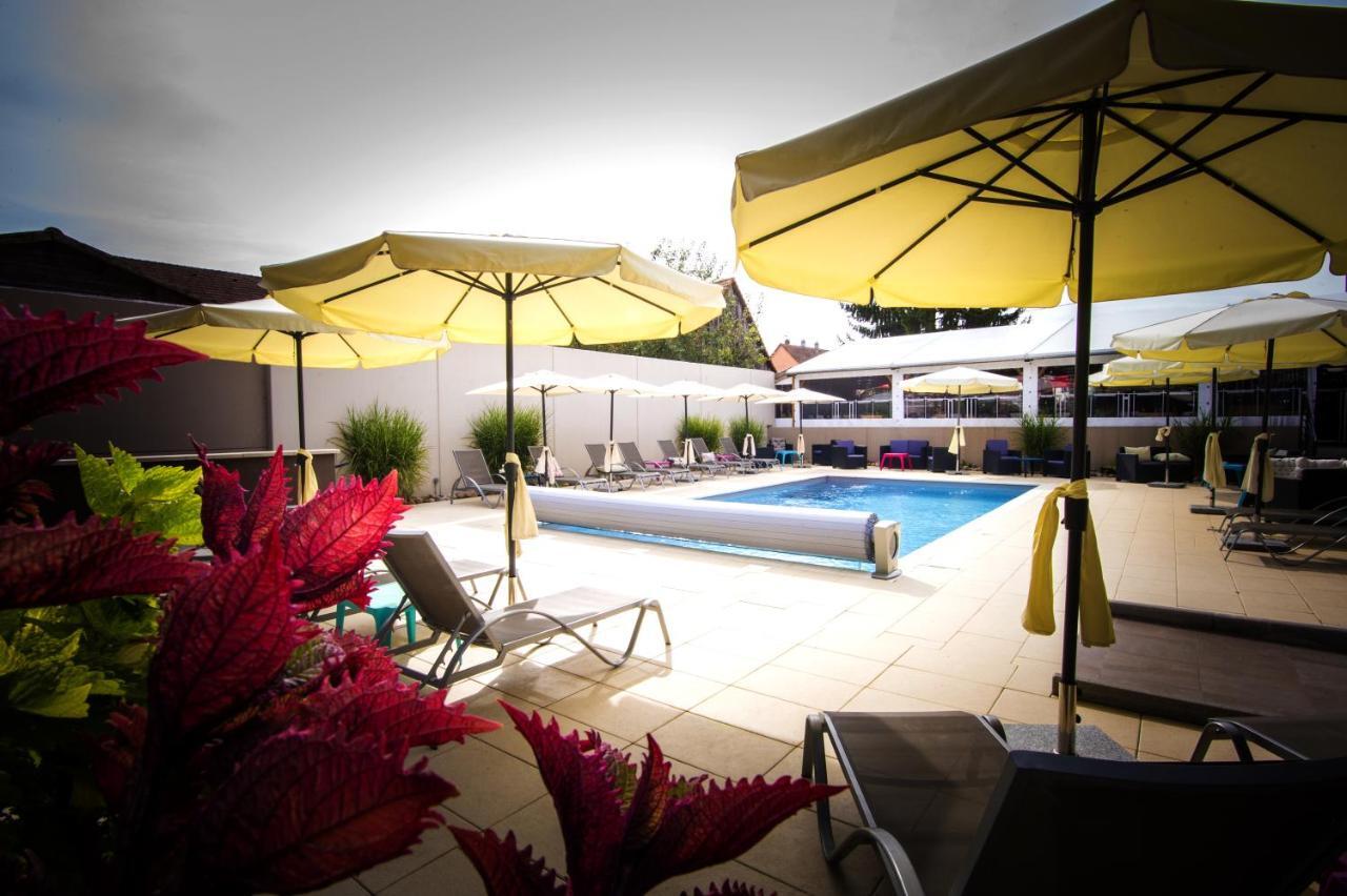 Au Soleil, Hotel Restaurant & Spa Valff ภายนอก รูปภาพ